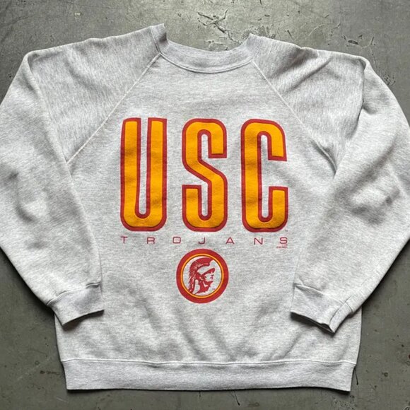 University Of Southern California USC Trojans 90s Shirts Sweatshirt Tee - Picture 1 of 2